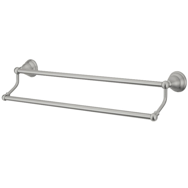 Kingston Brass Royale 18" Dual Towel Bar, Brushed Nickel BA556318SN